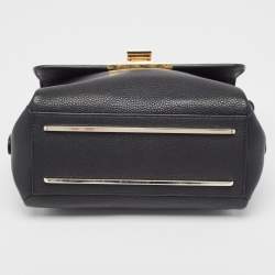 Pre Owned Balenciaga Black Leather Le Dix Cartable Top Handle Bag