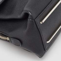 Pre Owned Balenciaga Black Leather Le Dix Cartable Top Handle Bag