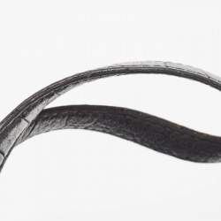 مملوكة مسبقًا Balenciaga Black Croc Embossed Leather Small Gossip Shoulder Bag