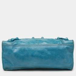 Pre Owned Balenciaga Cyclade Leather Brogues Work Tote