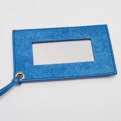 مملوكة مسبقًا Balenciaga Blue Leather GGH Motorcycle City Bag