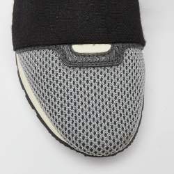 مملوكة مسبقًا Balenciaga Tri Color Leather, Mesh and Suede Race Runner Sneakers Size 39