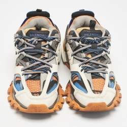 Balenciaga Multicolor Mesh And Synthetic Leather Track 2 Low Top Sneakers Size 39