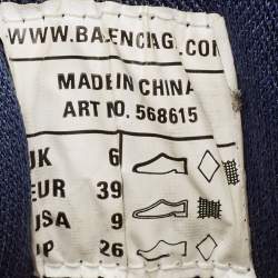 Pre Owned Balenciaga Multicolor Mesh And Synthetic Leather Track 2 Low Top Sneakers Size 39