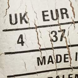 Pre Owned Balenciaga Beige Knit Fabric Speed Sock Sneakers Size 37