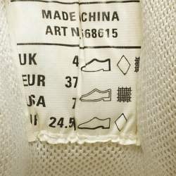 Pre Owned Balenciaga Multicolor Faux Leather and Mesh Track 2 Sneakers Size 37