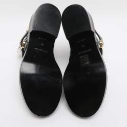 Pre Owned Balenciaga Black Leather Ceinture Ankle Boots Size 35