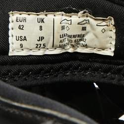 مملوكة مسبقًا Balenciaga Track Size 42 Black Faux Leather Slingback Sandals