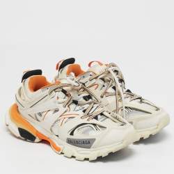 مملوكة مسبقًا Balenciaga Track Size 37 Tricolor Faux Leather and Mesh Low Top Sneakers