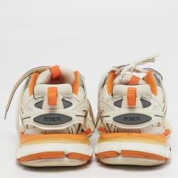 مملوكة مسبقًا Balenciaga Track Size 37 Tricolor Faux Leather and Mesh Low Top Sneakers