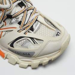 مملوكة مسبقًا Balenciaga Track Size 37 Tricolor Faux Leather and Mesh Low Top Sneakers