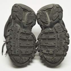 مملوكة مسبقًا Balenciaga Track Size 37 Black Faux Leather and Mesh Low Top Sneakers