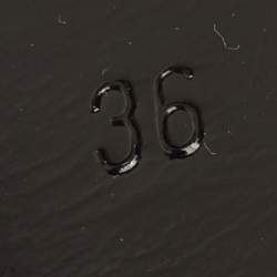 Pre Owned Balenciaga Size 36 White/Black Leather and Elastic Symmetric Ankle Length Boots