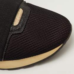 مملوكة مسبقًا Balenciaga Race Runner Size 40 Multicolor Leather, Mesh and Neoprene Low Top Sneakers