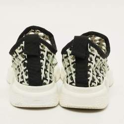 Pre Owned Balenciaga Speed Size 39 Multicolor Woven Fabric Slip On Sneakers