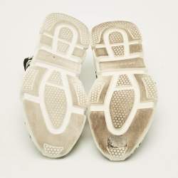 Pre Owned Balenciaga Speed Size 39 Multicolor Woven Fabric Slip On Sneakers