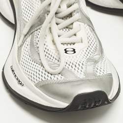 Pre Owned Balenciaga Circuit Size 36 White Mesh Low Top Sneakers