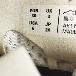 Pre Owned Balenciaga Circuit Size 36 White Mesh Low Top Sneakers