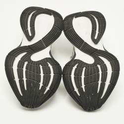 Pre Owned Balenciaga Circuit Size 36 White Mesh Low Top Sneakers