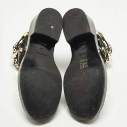 Pre Owned Balenciaga Ceinture Size 38 Black Leather Ankle Length Boots