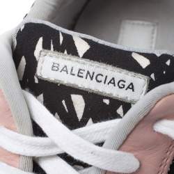 Balenciaga Multicolor Fabric/Leather and Suede Sneakers Size 38