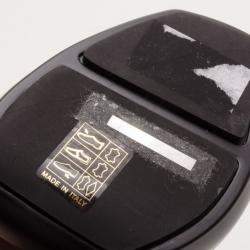 Pre Owned Balenciaga Black Leather Platform Sandals Size 38.5