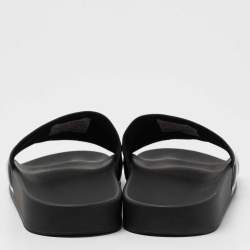 Balenciaga Black PVC  Slide Flats Size 37