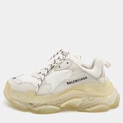 Triple s balenciaga clearance blanche