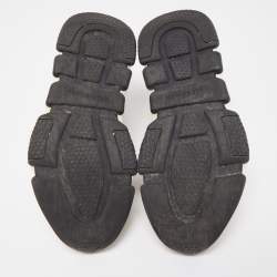 مملوكة مسبقًا Balenciaga Light Brown Knit Fabric Speed Trainer Sneakers Size 39