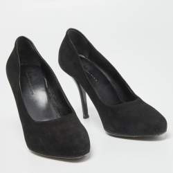 Balenciaga Black Suede Pumps Size 37