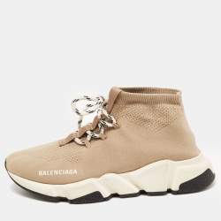 Balenciaga speed best sale trainer lacet beige