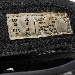 Pre Owned Balenciaga Black Leather Track Sandals Size 37