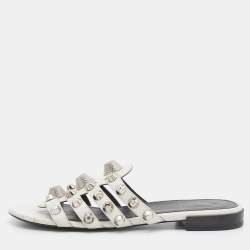 Balenciaga Strappy Flat Sandals