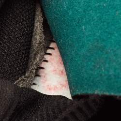 Pre Owned Balenciaga Black Knit Fabric Speed Trainer Sneakers Size 37