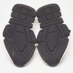 Pre Owned Balenciaga Black Knit Fabric Speed Trainer Sneakers Size 37