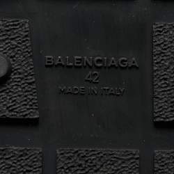 مملوكة مسبقًا Balenciaga Multicolor Leather and Mesh Race Runner Low Top Sneakers Size 42