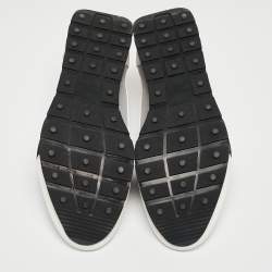 مملوكة مسبقًا Balenciaga Multicolor Leather and Mesh Race Runner Low Top Sneakers Size 42