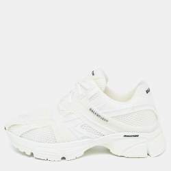 Pre Owned Balenciaga White Mesh Phantom Low Top Sneakers Size 39