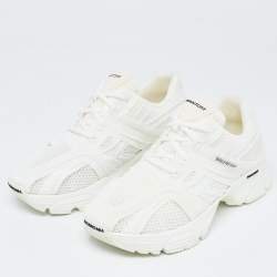 Pre Owned Balenciaga White Mesh Phantom Low Top Sneakers Size 39