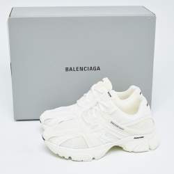 Pre Owned Balenciaga White Mesh Phantom Low Top Sneakers Size 39