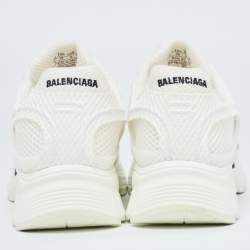Pre Owned Balenciaga White Mesh Phantom Low Top Sneakers Size 39