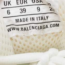 Pre Owned Balenciaga White Mesh Phantom Low Top Sneakers Size 39