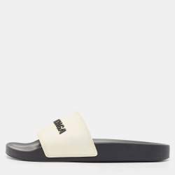 Balenciaga quilted best sale pool slides