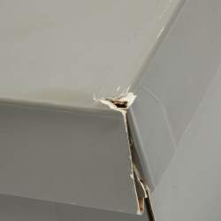 مملوكة مسبقًا Balenciaga Black Faux Leather Triple S All Over Logo Sneakers Size 39