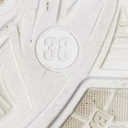 Pre Owned Balenciaga White Mesh Phantom Low Top Sneakers Size 38