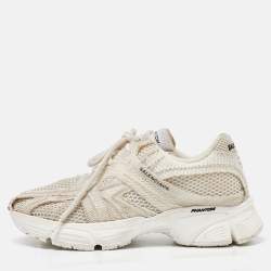Pre Owned Balenciaga White Mesh Phantom Low Top Sneakers Size 38