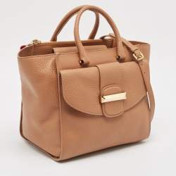 Pre Owned Ballin Brown Leather Amal Tote