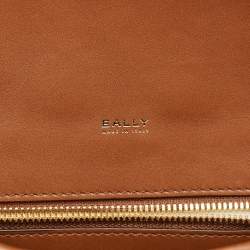 Bally Brown Leather Beckett Messenger Bag