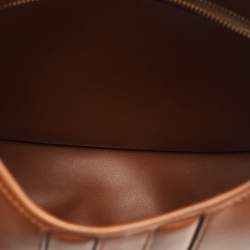 Bally Brown Leather Beckett Messenger Bag