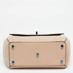 مملوكة مسبقًا حقيبة بمقبض علوي بالي ب تيرن جلد و سويدي بيج صغيرة